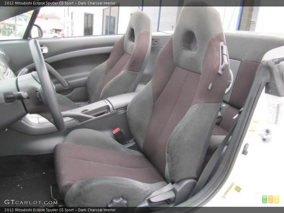 Dark Charcoal Interior Photo for the 2012 Mitsubishi Eclipse Spyder GS Sport #78517529