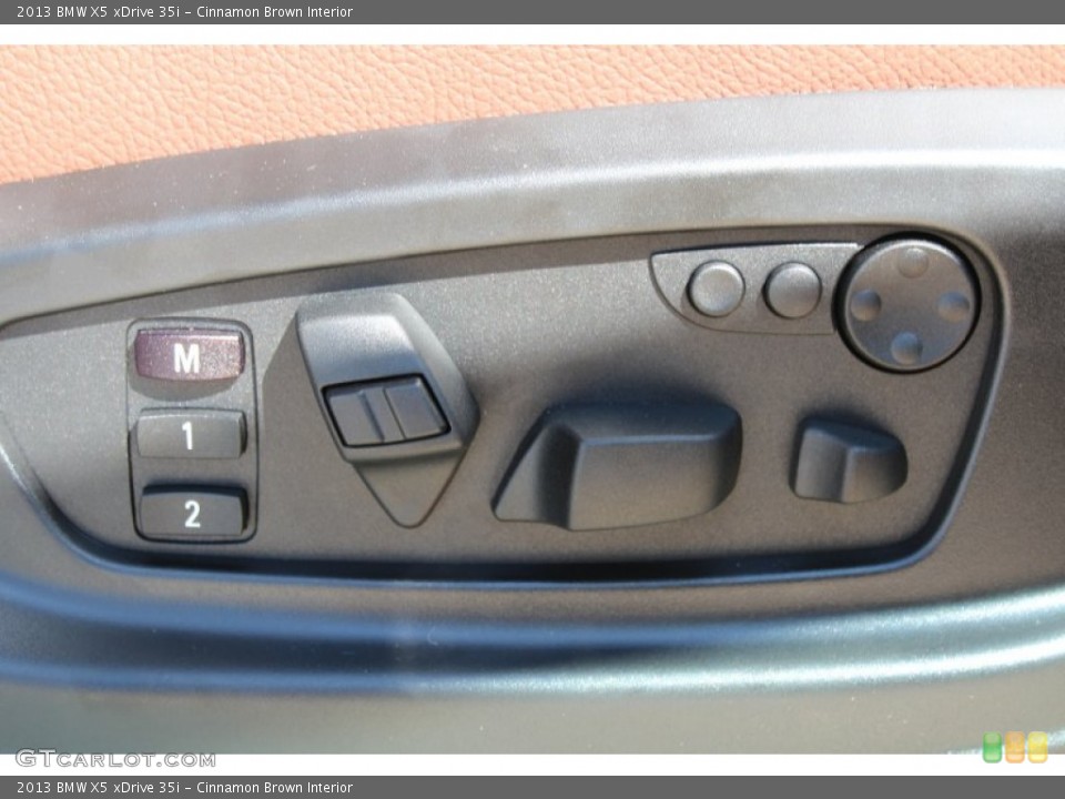 Cinnamon Brown Interior Controls for the 2013 BMW X5 xDrive 35i #78518135
