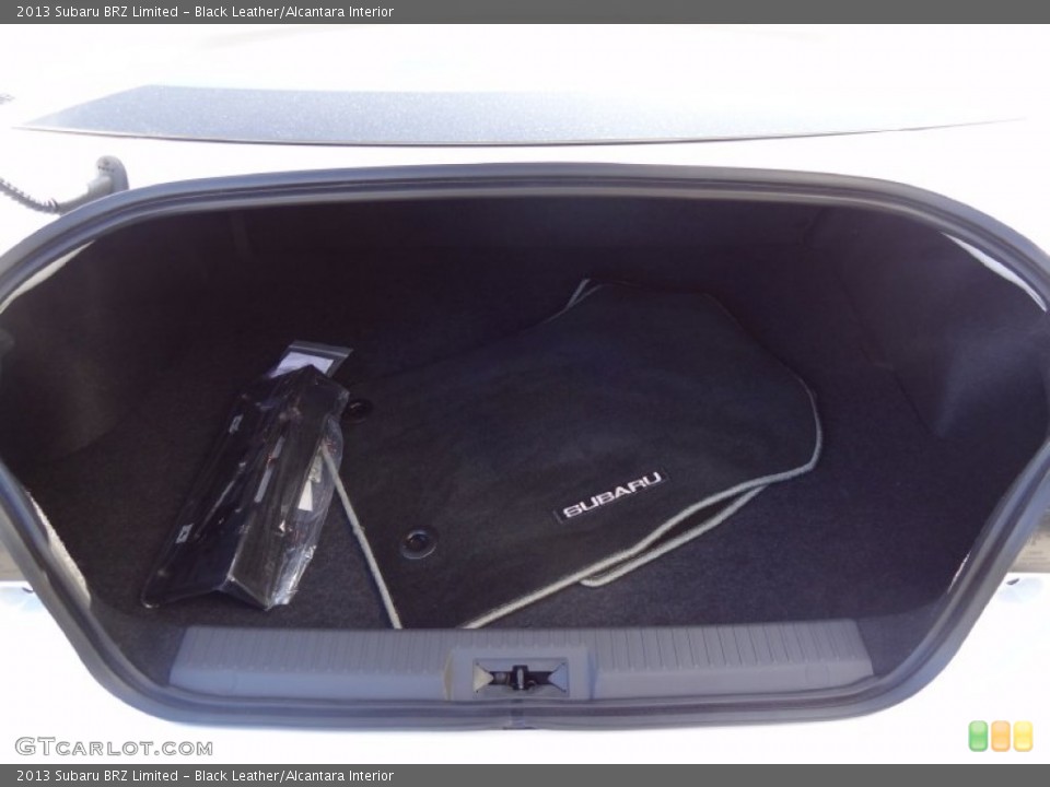 Black Leather/Alcantara Interior Trunk for the 2013 Subaru BRZ Limited #78518195