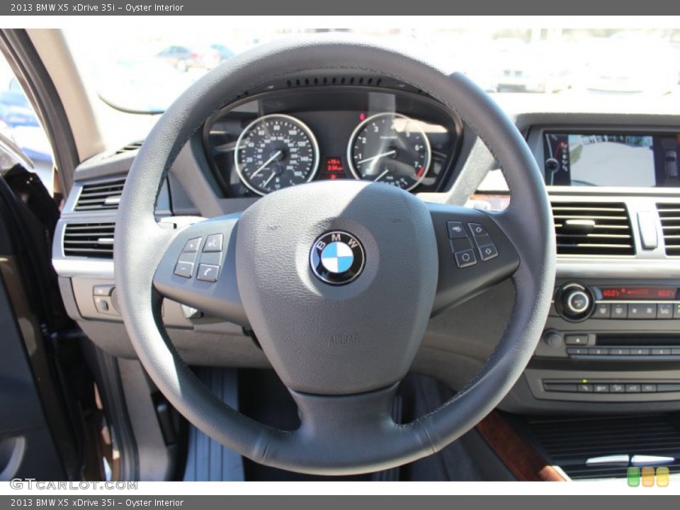 Oyster Interior Steering Wheel for the 2013 BMW X5 xDrive 35i #78518365