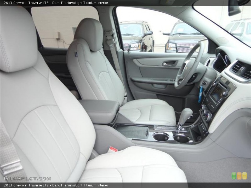 Dark Titanium/Light Titanium Interior Front Seat for the 2013 Chevrolet Traverse LTZ #78518999