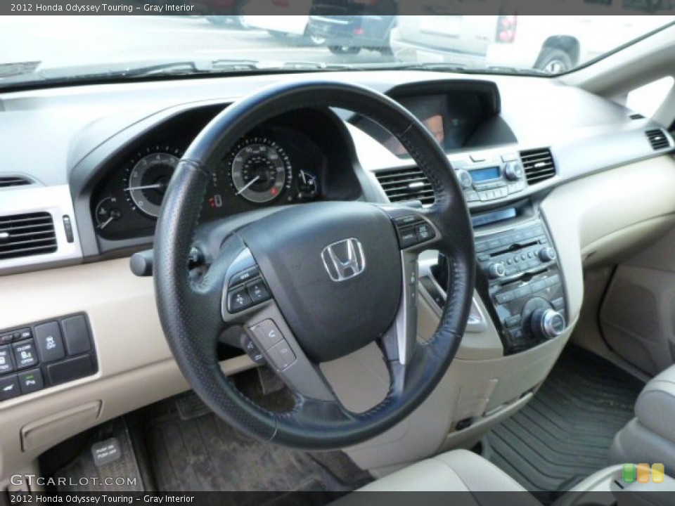 Gray Interior Dashboard for the 2012 Honda Odyssey Touring #78519904