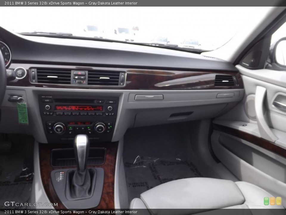 Gray Dakota Leather Interior Dashboard for the 2011 BMW 3 Series 328i xDrive Sports Wagon #78522044