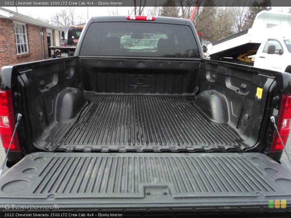 Ebony Interior Trunk for the 2012 Chevrolet Silverado 1500 LTZ Crew Cab 4x4 #78522182