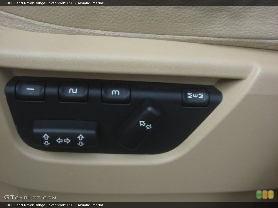 Almond Interior Controls for the 2008 Land Rover Range Rover Sport HSE #78525870