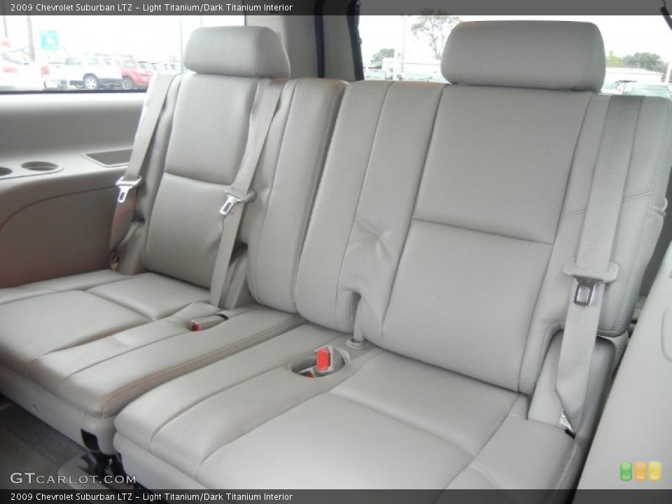 Light Titanium/Dark Titanium Interior Rear Seat for the 2009 Chevrolet Suburban LTZ #78526686