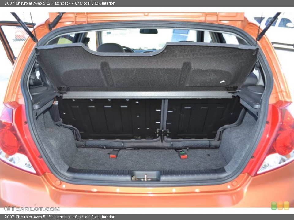 Charcoal Black Interior Trunk for the 2007 Chevrolet Aveo 5 LS Hatchback #78529572