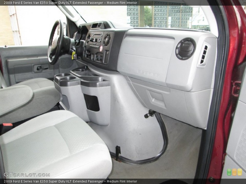 Medium Flint Interior Dashboard for the 2009 Ford E Series Van E350 Super Duty XLT Extended Passenger #78535116