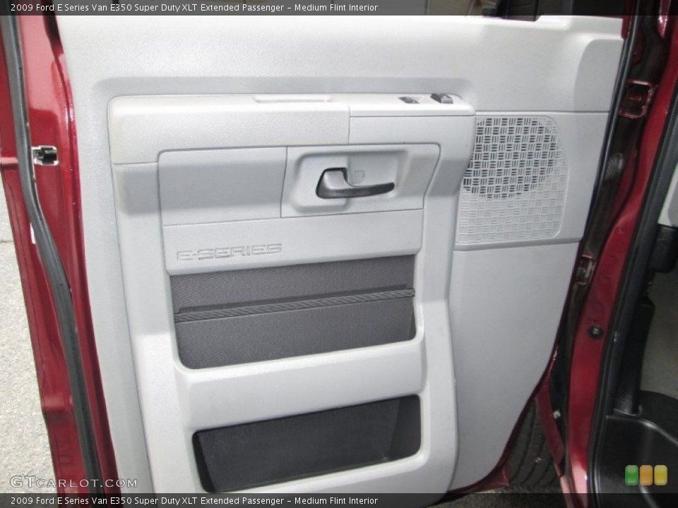 Medium Flint Interior Door Panel for the 2009 Ford E Series Van E350 Super Duty XLT Extended Passenger #78535263