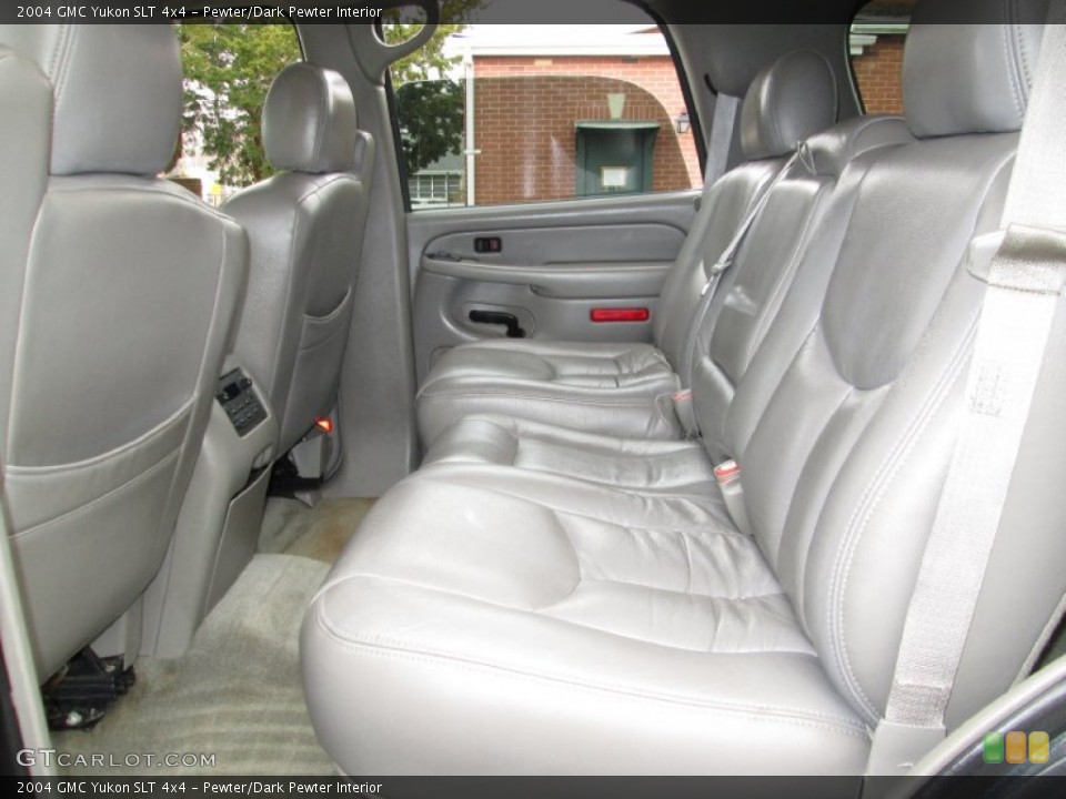 Pewter/Dark Pewter Interior Rear Seat for the 2004 GMC Yukon SLT 4x4 #78535644