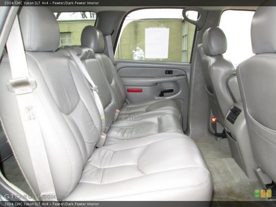 Pewter/Dark Pewter Interior Rear Seat for the 2004 GMC Yukon SLT 4x4 #78535665
