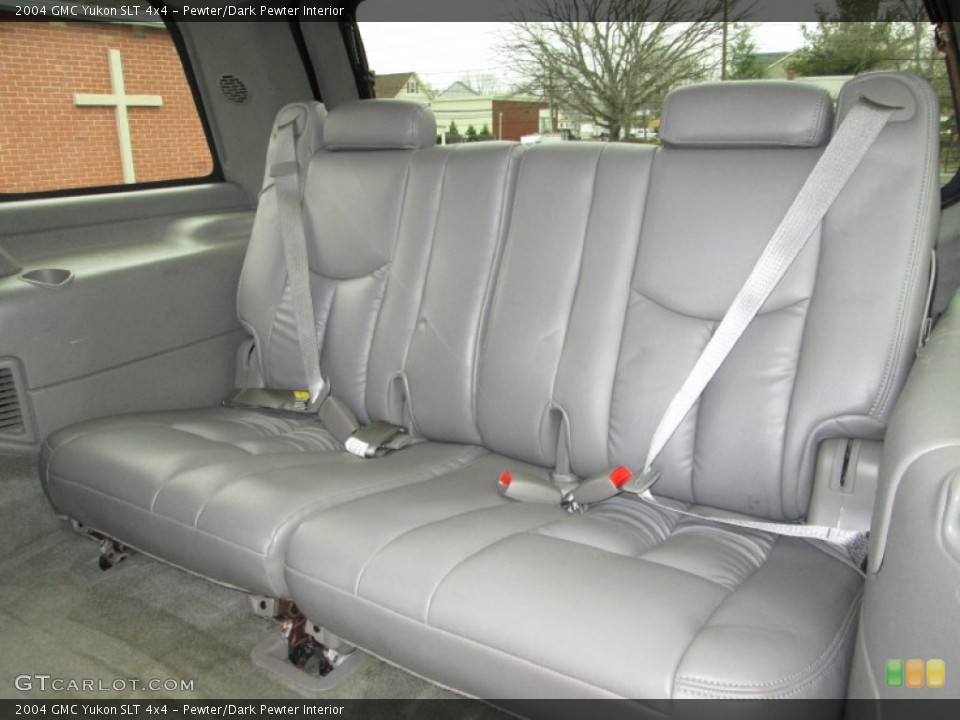 Pewter/Dark Pewter Interior Rear Seat for the 2004 GMC Yukon SLT 4x4 #78535681