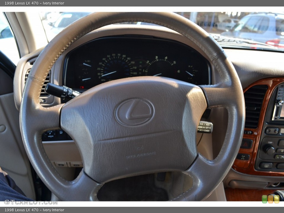 Ivory Interior Steering Wheel for the 1998 Lexus LX 470 #78539668