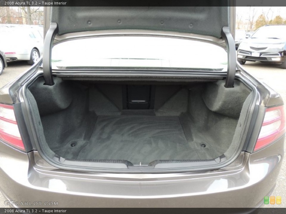 Taupe Interior Trunk for the 2008 Acura TL 3.2 #78543795