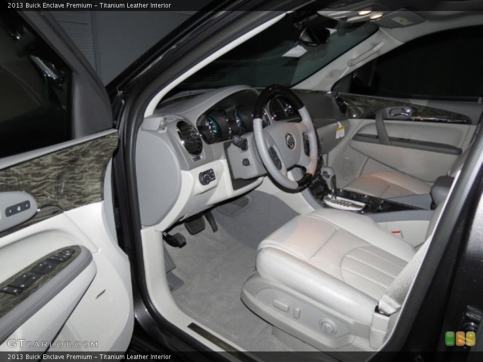 Titanium Leather Interior Photo for the 2013 Buick Enclave Premium #78547111