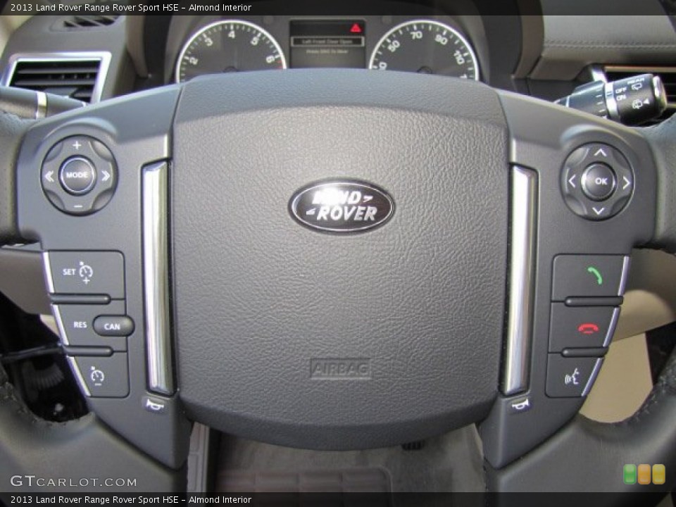 Almond Interior Controls for the 2013 Land Rover Range Rover Sport HSE #78548186
