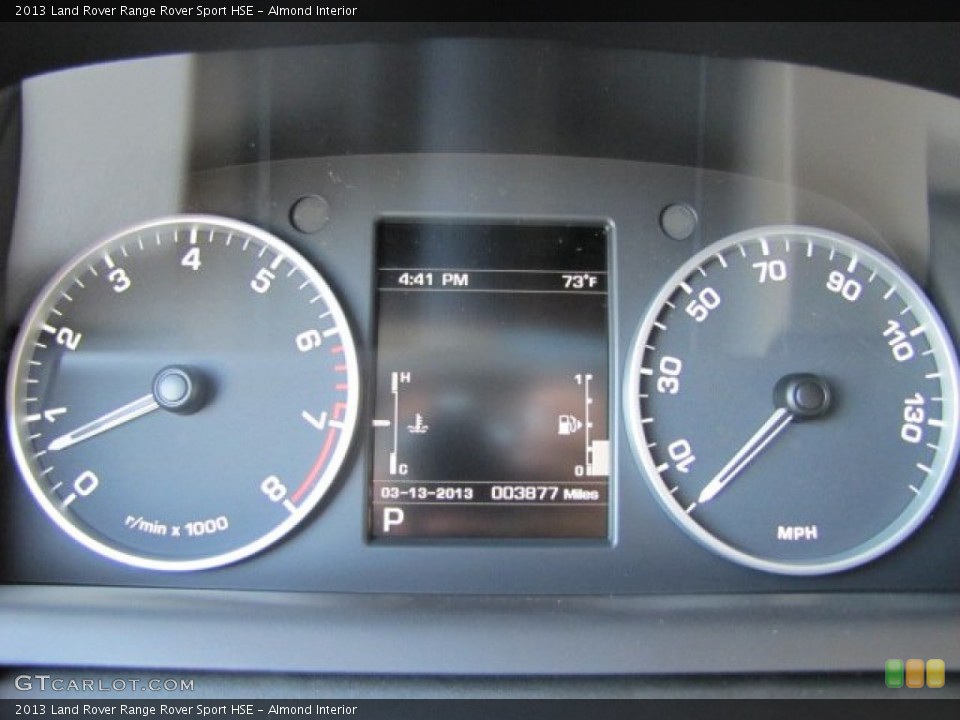 Almond Interior Gauges for the 2013 Land Rover Range Rover Sport HSE #78548201