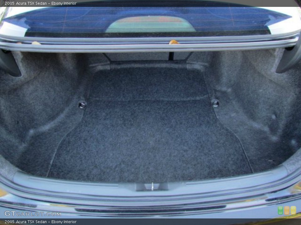 Ebony Interior Trunk for the 2005 Acura TSX Sedan #78549227