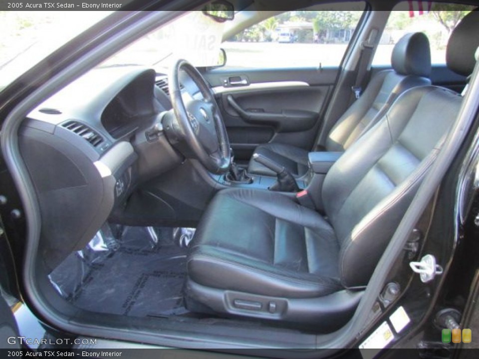 Ebony Interior Photo for the 2005 Acura TSX Sedan #78549236