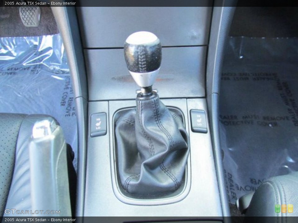 Ebony Interior Transmission for the 2005 Acura TSX Sedan #78549266