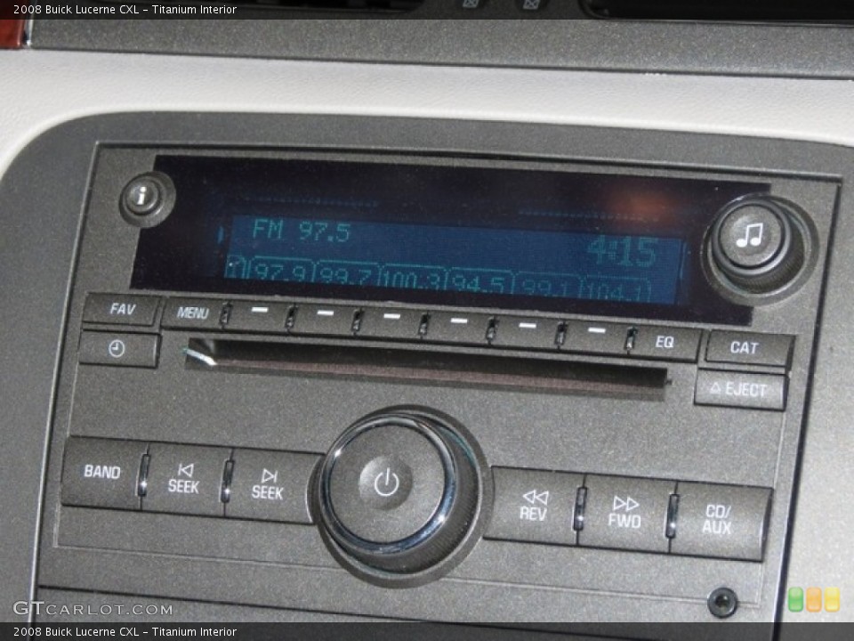 Titanium Interior Audio System for the 2008 Buick Lucerne CXL #78549632
