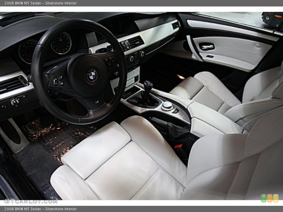 Silverstone Interior Prime Interior for the 2008 BMW M5 Sedan #78550755