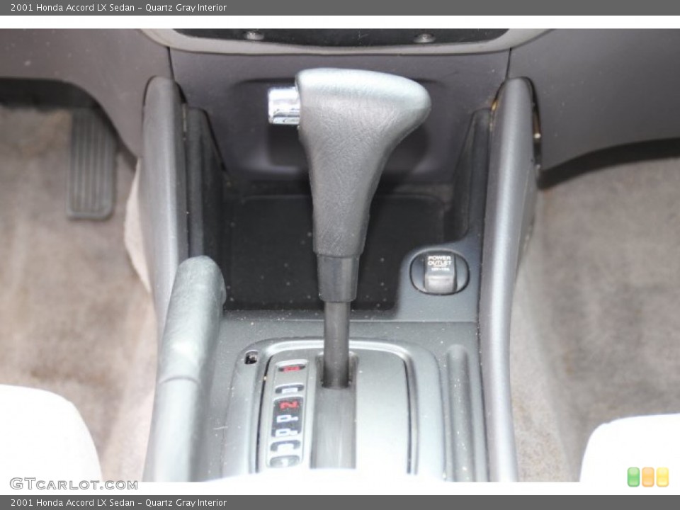Quartz Gray Interior Transmission for the 2001 Honda Accord LX Sedan #78551213