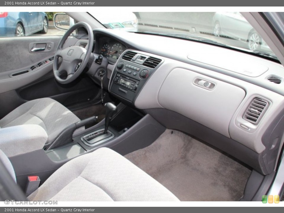 Quartz Gray Interior Dashboard for the 2001 Honda Accord LX Sedan #78551381