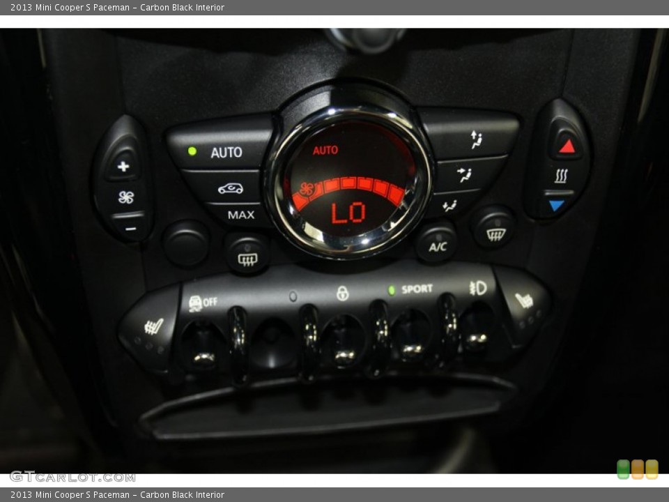 Carbon Black Interior Controls for the 2013 Mini Cooper S Paceman #78551576