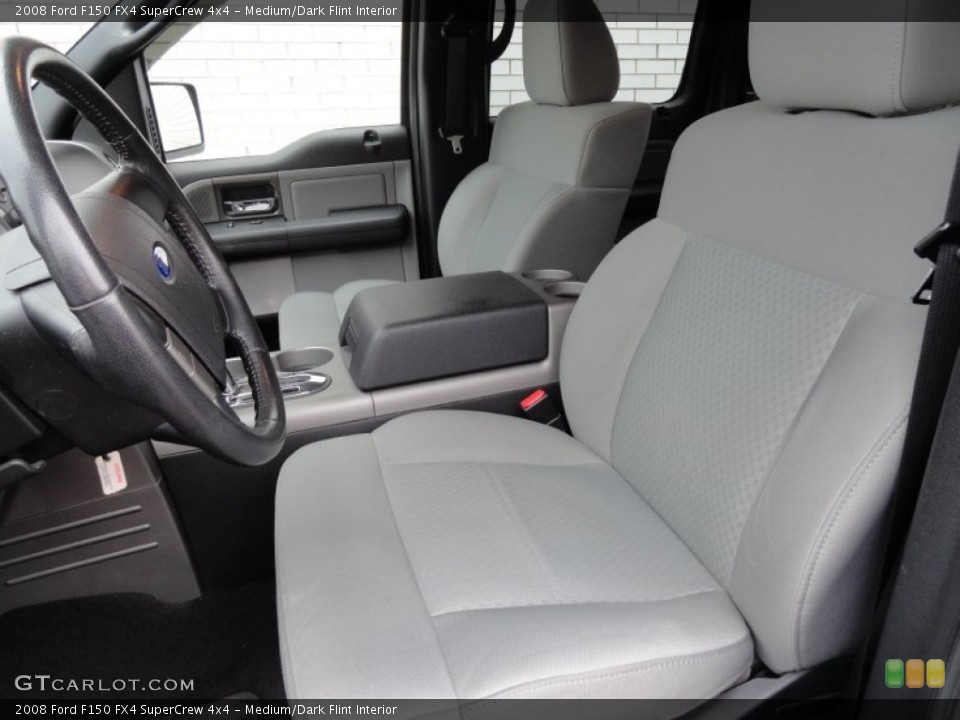 Medium/Dark Flint Interior Front Seat for the 2008 Ford F150 FX4 SuperCrew 4x4 #78552477