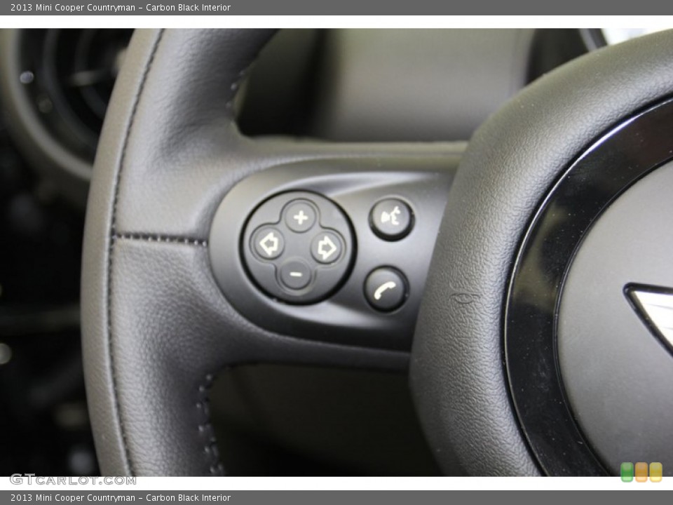 Carbon Black Interior Controls for the 2013 Mini Cooper Countryman #78553336