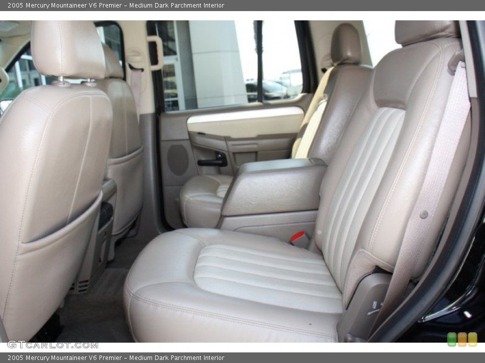 Medium Dark Parchment Interior Rear Seat for the 2005 Mercury Mountaineer V6 Premier #78553718