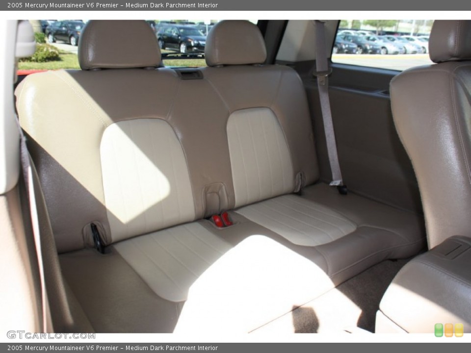 Medium Dark Parchment Interior Rear Seat for the 2005 Mercury Mountaineer V6 Premier #78553791