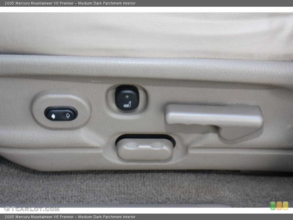 Medium Dark Parchment Interior Controls for the 2005 Mercury Mountaineer V6 Premier #78553874