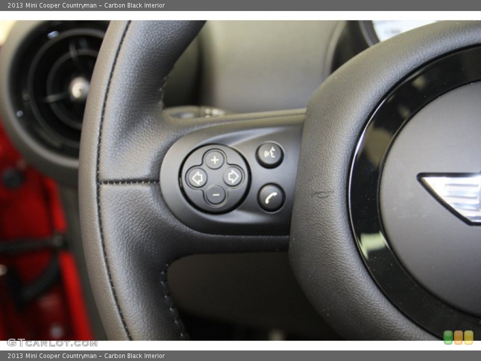 Carbon Black Interior Controls for the 2013 Mini Cooper Countryman #78553901