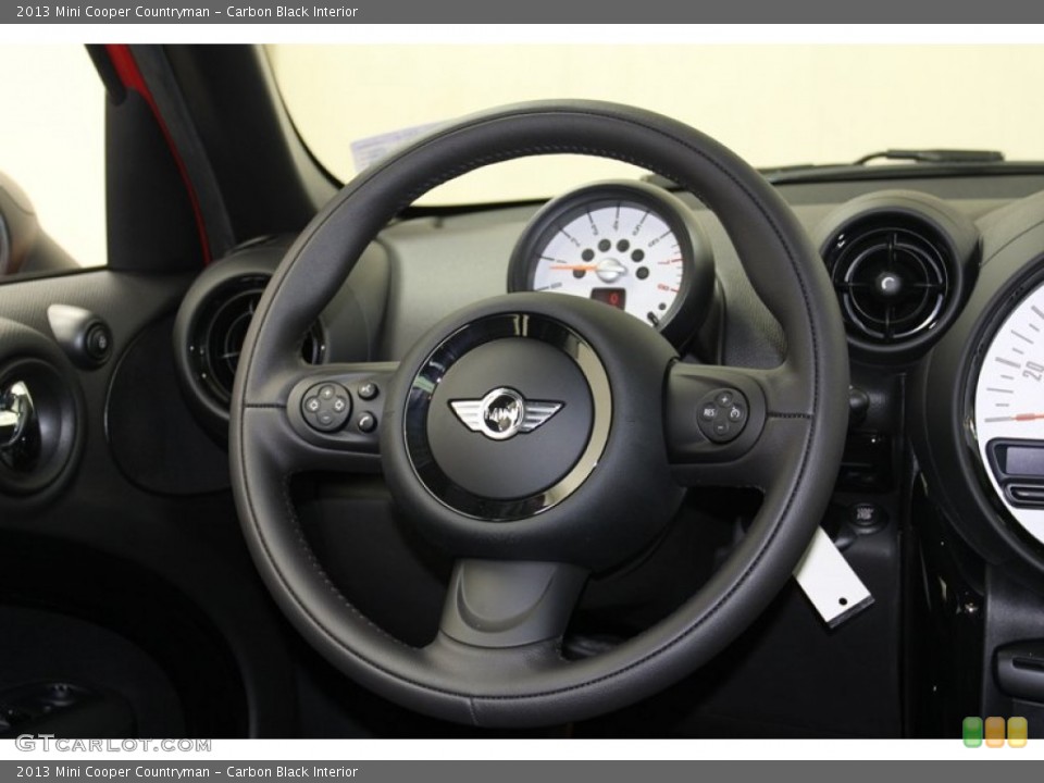 Carbon Black Interior Steering Wheel for the 2013 Mini Cooper Countryman #78553963