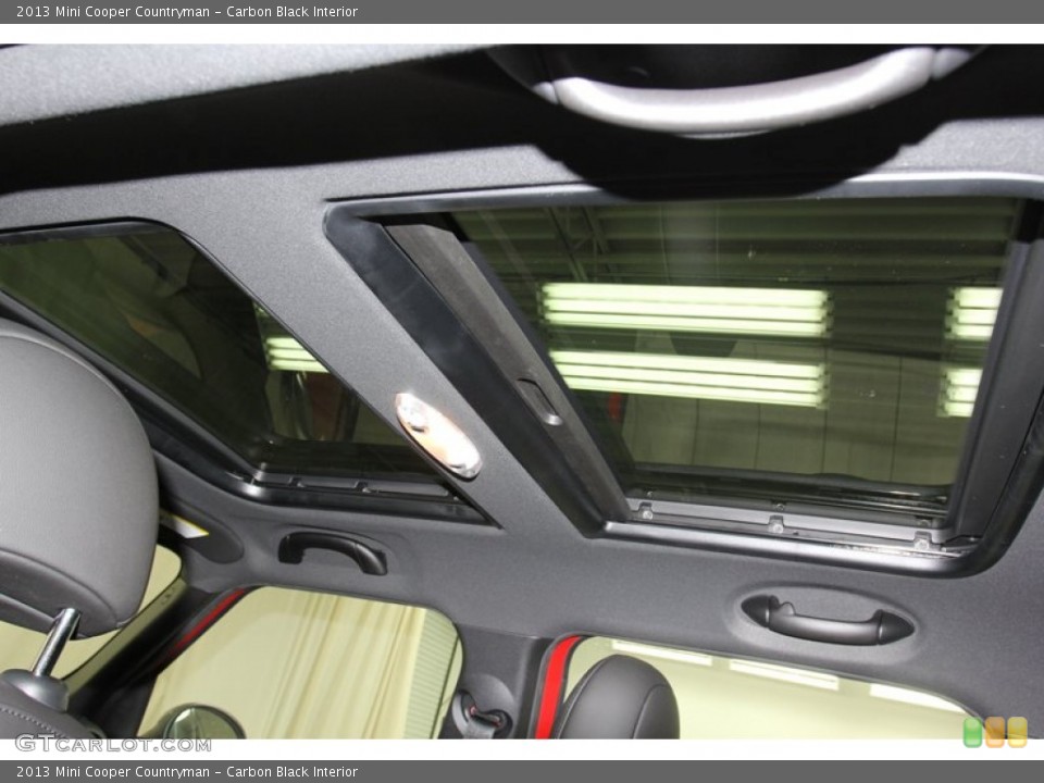 Carbon Black Interior Sunroof for the 2013 Mini Cooper Countryman #78553987