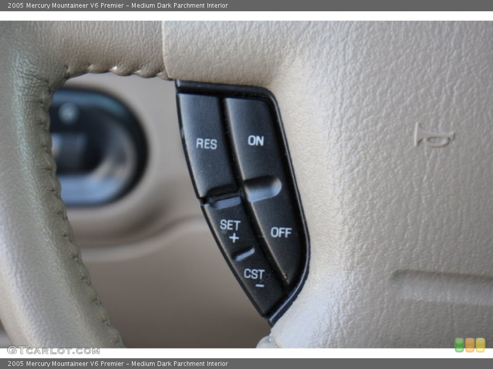 Medium Dark Parchment Interior Controls for the 2005 Mercury Mountaineer V6 Premier #78554072