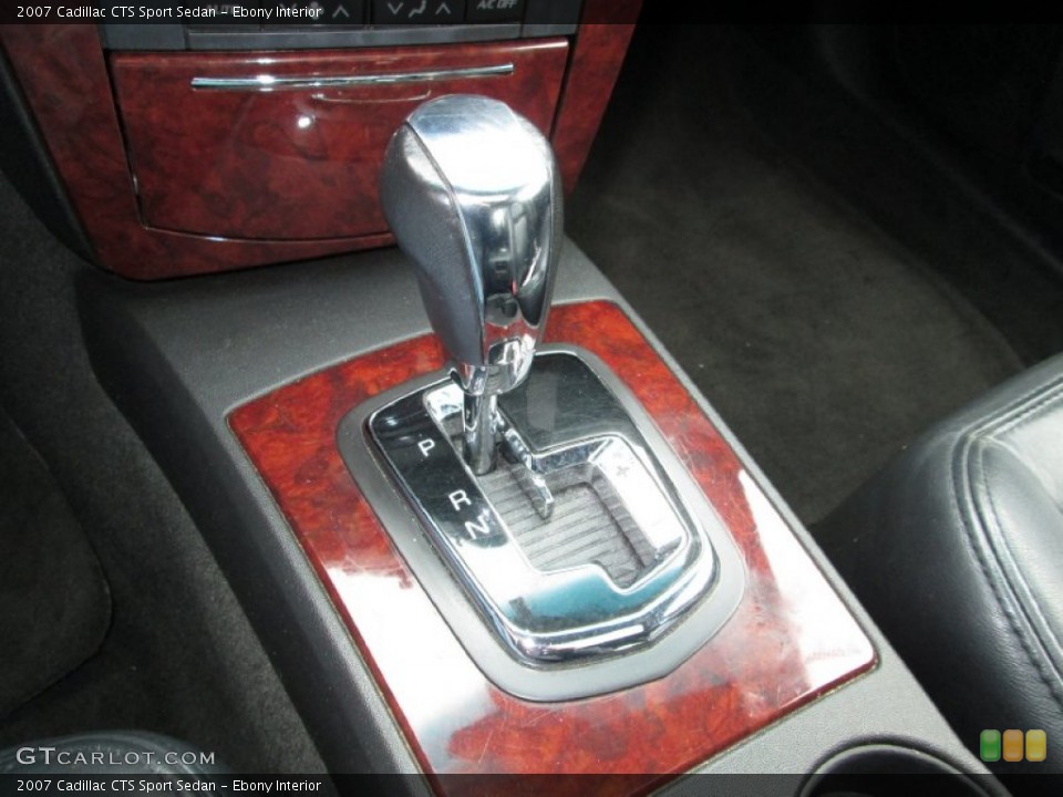 Ebony Interior Transmission for the 2007 Cadillac CTS Sport Sedan #78557124