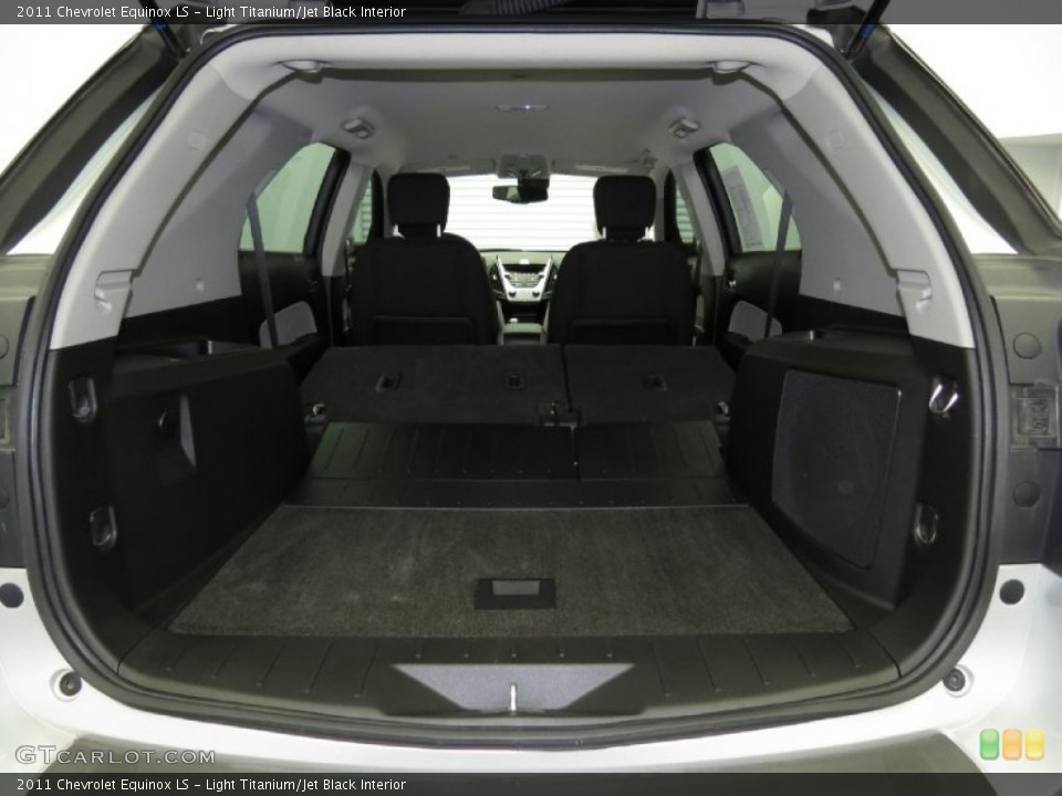 Light Titanium/Jet Black Interior Trunk for the 2011 Chevrolet Equinox LS #78557182