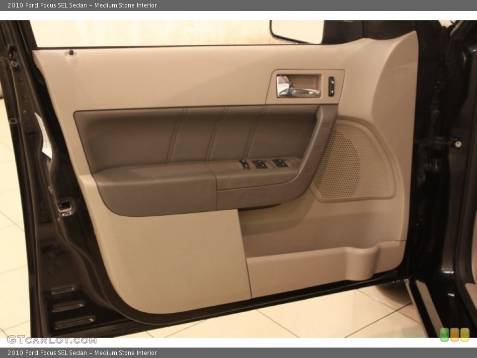 Medium Stone Interior Door Panel for the 2010 Ford Focus SEL Sedan #78557229
