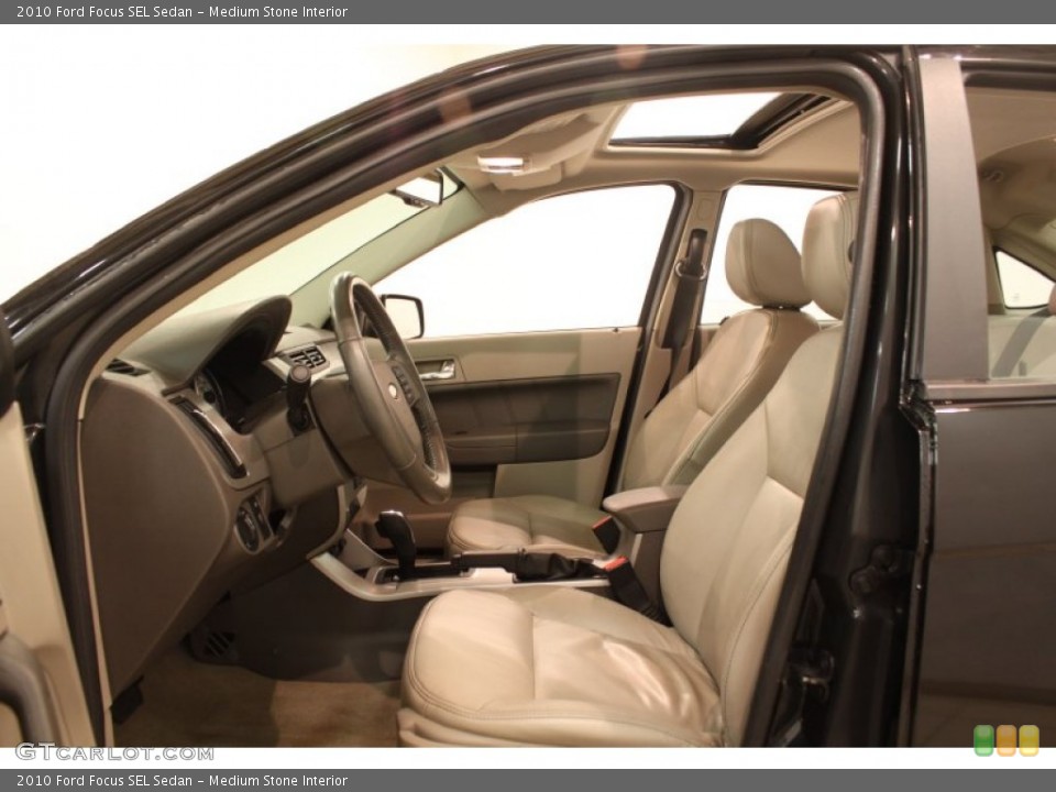 Medium Stone Interior Photo for the 2010 Ford Focus SEL Sedan #78557249