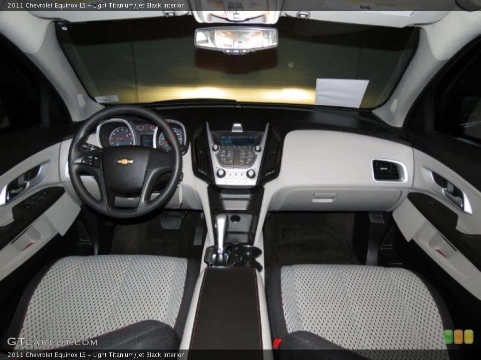 Light Titanium/Jet Black Interior Dashboard for the 2011 Chevrolet Equinox LS #78557360