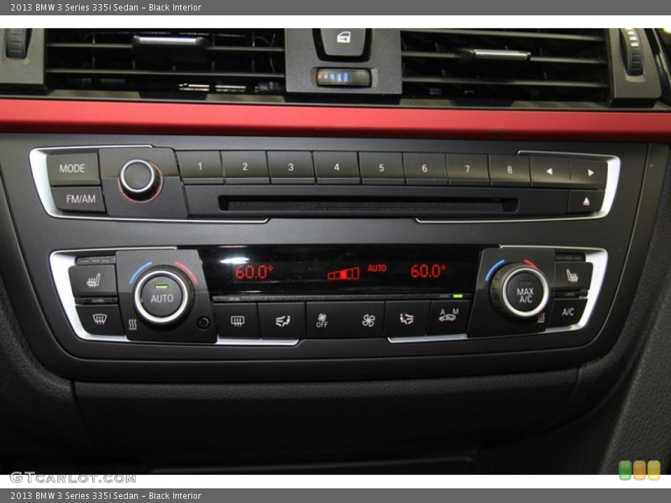 Black Interior Controls for the 2013 BMW 3 Series 335i Sedan #78559073