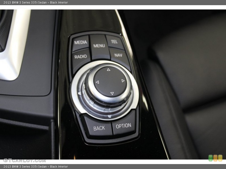 Black Interior Controls for the 2013 BMW 3 Series 335i Sedan #78559115