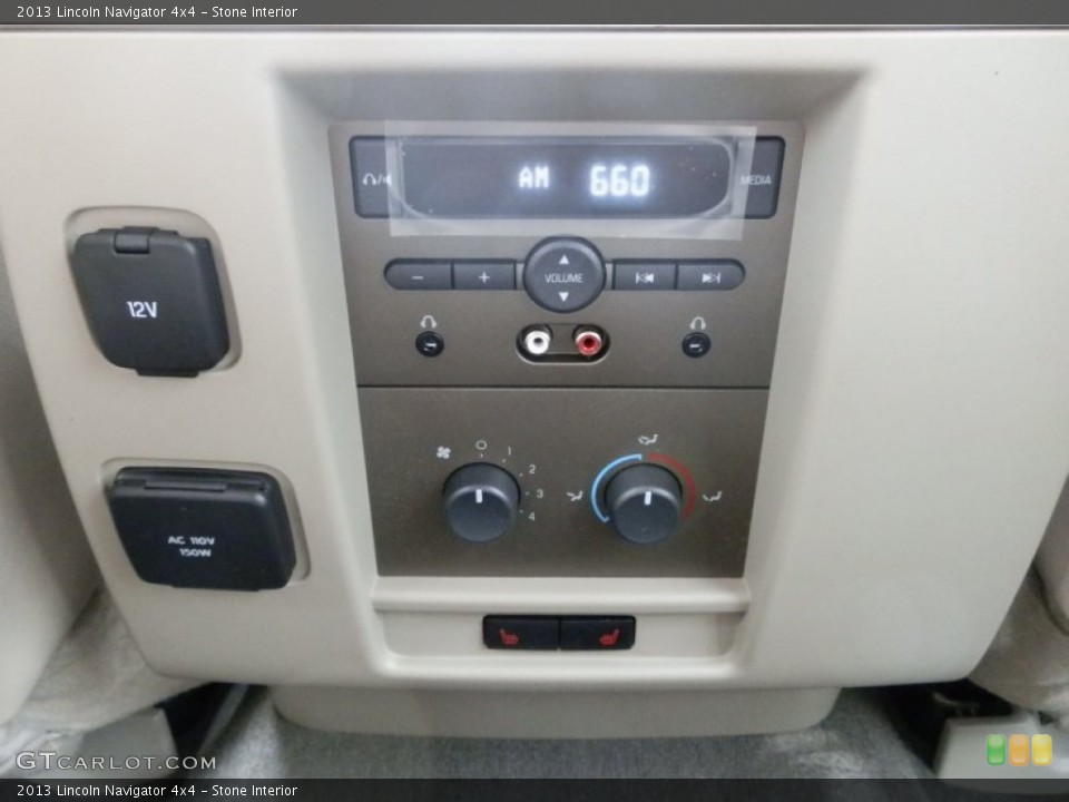 Stone Interior Controls for the 2013 Lincoln Navigator 4x4 #78559487