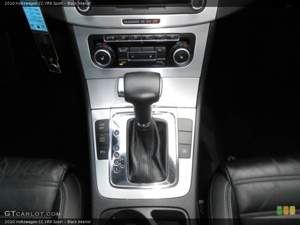 Black Interior Transmission for the 2010 Volkswagen CC VR6 Sport #78560087