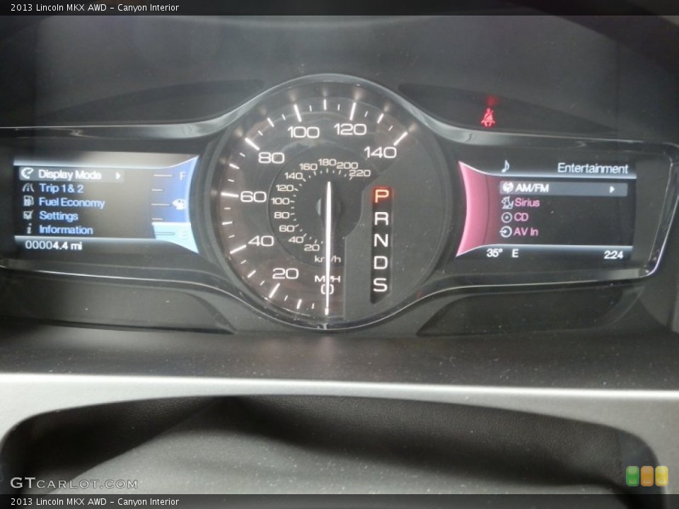 Canyon Interior Gauges for the 2013 Lincoln MKX AWD #78560243