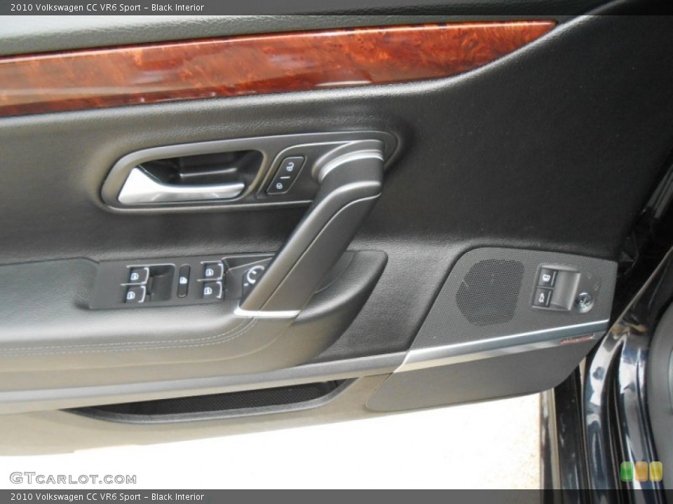 Black Interior Controls for the 2010 Volkswagen CC VR6 Sport #78560250