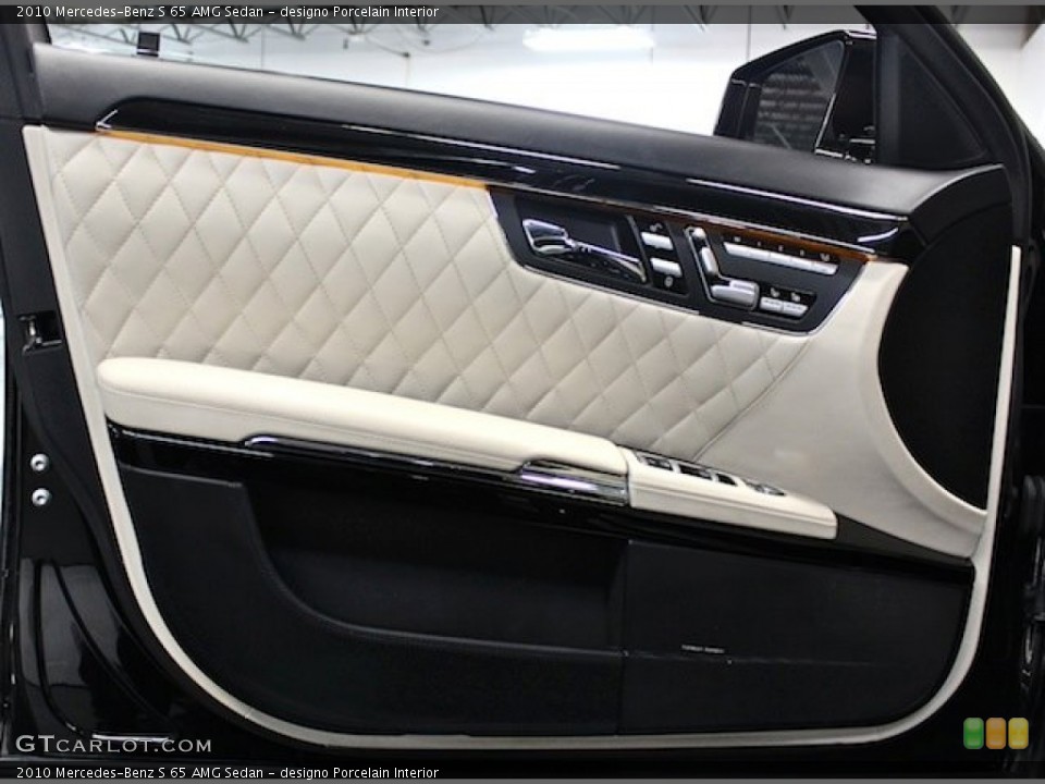 designo Porcelain Interior Door Panel for the 2010 Mercedes-Benz S 65 AMG Sedan #78561140